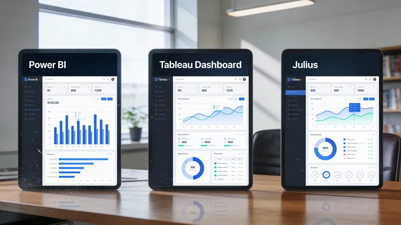 AI Analytics Tools Compared: Power BI vs Tableau vs Julius