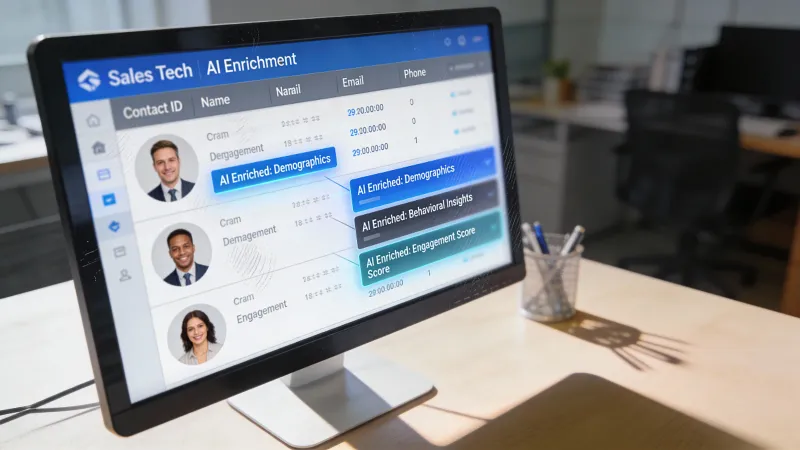 AI CRM Enrichment: Better Data, Less Entry