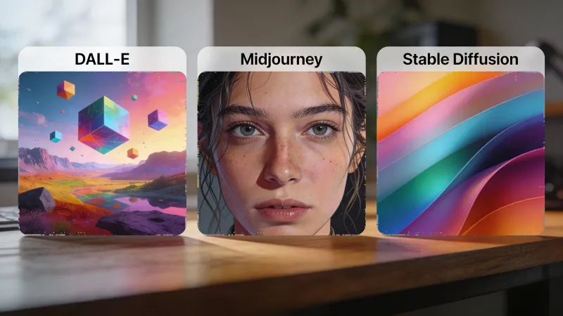 AI Image Generation Compared: DALL-E vs Midjourney vs Stable Diffusion