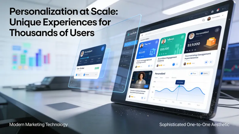 Personnalisation par l'IA à grande échelle : au-delà de « Salut {firstName} »