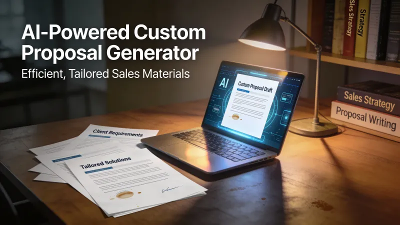 Generazione di proposte con l'IA: proposte su misura su larga scala