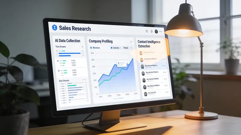 Pesquisa de potenciais clientes com IA: um fluxo de trabalho que realmente economiza tempo