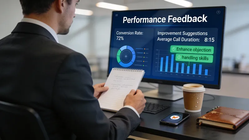 Coaching di vendita con l’IA: allenarsi e migliorare