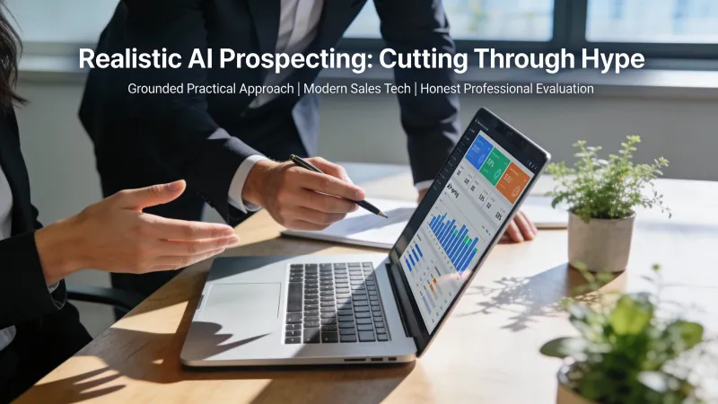 Prospecção de vendas com IA: cortando a fumaça