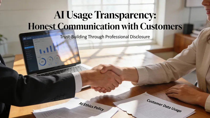La trampa de la transparencia: qué pasa cuando le cuentas a tus clientes que usas IA