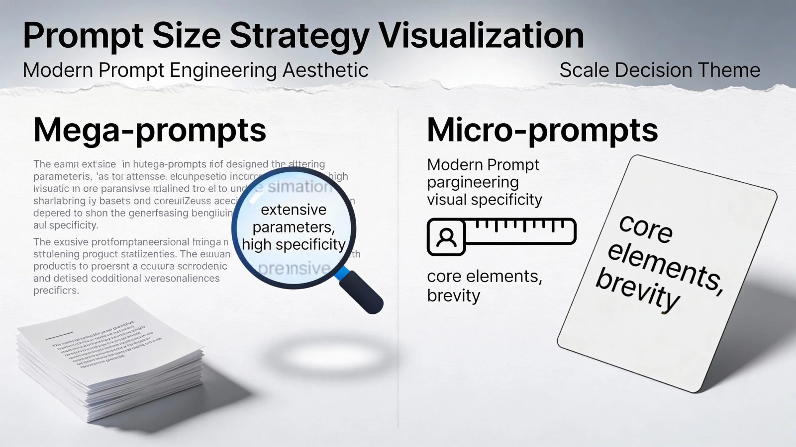 Mega-Prompts vs Micro-Prompts: When to Go Big or Small