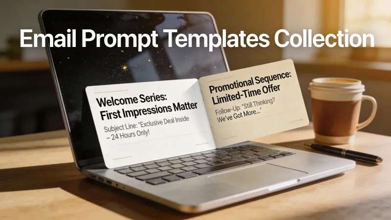 Modelli di prompt per email: dall’oggetto alle sequenze
