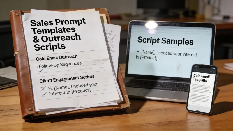 Modelli di prompt per le vendite: contatti, script e ricerca