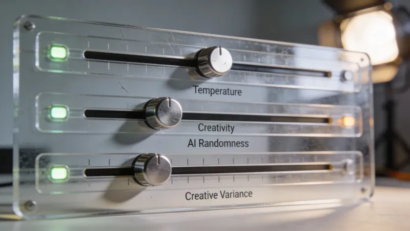 Ajustes de temperatura y creatividad: qué hacen realmente esos deslizadores