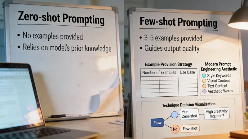 Zero-Shot vs Few-Shot Prompting: When to Give Examples